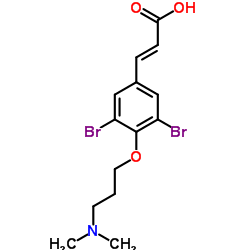 3,5-Dibromo-4-[3-(dimethylamino)propoxy]cinnamic acid