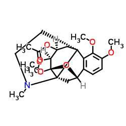 Dihydroepistephamiersine 6-acetate